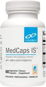 XYMOGEN MedCaps is - Herbal + Nutrient Support for Metabolic Health - Includes Chromium, Biotin, Niacin, Thiamin, Vanadium, Fenugreek Extract, Bitter Gourd Extract, Gymnema 5:1 Extract (60 Capsules)