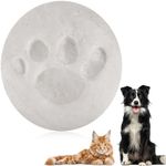 Black Rhino Dog Paw Print Ornament Kit Clay - DIY Paw Print Keepsake for Pet - 100% Pet-Safe and Easy-to-Use - 100% Pet-Safe - Clay Paw Print Kit - Dog Paw Ornament Kit - Clay Air-Dries