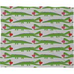 Deny Designs Andi Bird Alligator Love Fleece Throw Blanket, 50 x 60