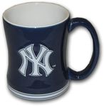 Boelter Brands MLB New York Yankees Relief Sculpted Mug, 15-ounce