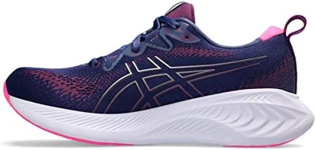 ASICS Women's GEL-CUMULUS 25 Running Shoes, 7H, DEEP OCEAN/LILAC HINT
