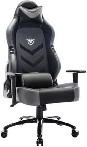 COLAMY Big Tall Gaming Chair 400lbs Ergonomic Black