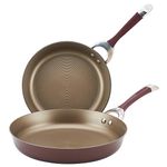 Circulon 87530 Symmetry Skillet Set, 2 Piece, Merlot