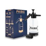 Phirki 2L Foam Sprayer for Car & Bike Washing, Home & Garden – High-Pressure Blaster for Cleaning & Gardening, Adjustable Nozzle, No Electricity Needed – Produces Thick, Long-Lasting Foam.