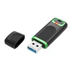 VANSUNY USB 3.1 Flash Drive 128GB - 350MB/s, Super Speed Solid State USB Drive Thumb Drive Tough USB Memory Stick Zip Drive Jump Drive Pendrive (128G,Green)