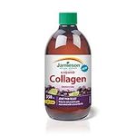 Jamieson Collagen Liquid Elderberry Lime Flavour - 1,200 mg Hydrolyzed Collagen, 350 ml (Pack of 1)