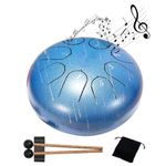 BOWTONG Outdoor Garden Ethereal Drum 6 "8 Tone Bateria Musical Chimes Drum Drum Lluvia De Meditation Rain Wind A4D6 Waterproof Tambor To