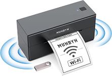 MUNBYN Wireless Thermal Label Printer, Wi-Fi High Speed 4x6 Shipping Label Printer for Small Business & Package, Multi-Task Printing Printer Widely