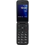 Alcatel Go Flip 4 4056W 4GB (T-Mobile only) Flip Phone - For Senior Easy Use (Renewed)
