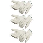 J. J. Keller SAFEGEAR 3-pk. X-Large Cowhide Leather Driver Gloves with Keystone Thumb - 3 Pairs of Work Gloves