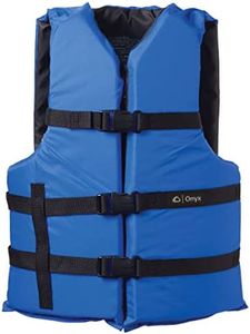 ONYX General Purpose Boating Life Jacket, Universal, Blue