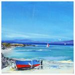 Isle of Iona Glossy Greeting Cards | Scottish Note-Greeting Cards by Trossachs Studio | Greeting Cards | Pack of 5 Note cards with envelopes | Delight your friends with these unique cards…