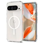 Spigen Case for Pixel 9 Pro Case [Made for Google], Ultra Hybrid One Tap Ring Designed for Google Pixel 9 Pro - Crystal Clear OTR