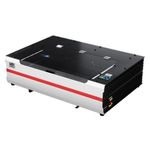 Monport Reno 65W PRO CO2 Laser Engraver 600x400mm Desktop Laser Cutter with Semi-Autofocus Newly Developed Laser Tube, Dual Worktable, 800 MM/S Speed Precision & Efficiency for Wood Metal Acrylic