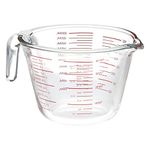 Amazon Basics Glass Measuring Cup, 8 Cup Capacity (2 Liters) (Previously AmazonCommercial brand)