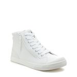 Rocket Dog Women's Jazzin HI Sneaker, White PU, 7 UK