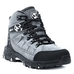 Foxelli Men's Hiking Boots Grey