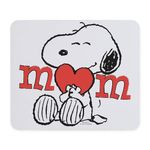 CafePress Snoopy Mom Hug Mousepad Non-Slip Rubber Mousepad, Gaming Mouse Pad