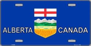 LP - 500 Alberta Canada License Plate - 2668