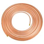 MECCANIXITY Copper Tube, 49ft 5/16 Inch Refrigeration Copper Tubing Seamless Hollow Copper Pipe Industrial Metal Tubing for Air Conditioning Refrigerator