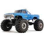 FMS 1/24 RC Crawler Smasher FCX24 Monster Truck V2 RTR 4WD 2.4GHz Brushed 8km/h Mini RC Truck RC Off-Road Truck Remote Control Car with LED Lights(Blue)