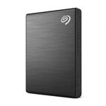 Seagate One Touch SSD 1TB External SSD Portable – Black, speeds up to 1030MB/s, 6mo Mylio Photo+ subscription, 6mo Dropbox Backup Plan​ and Rescue Services (STKG1000400)