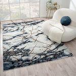 LUXE WEAVERS Marble Abstract Blue 9