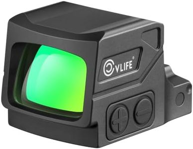 CVLIFE BearMight Enclosed Multi Reticle Green Dot Sight for RMSC