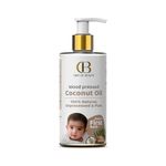 CDB's Pure Wood Pressed Coconut Oil | Natural, Unprocessed, Unrefined, Coconut Oil for Skin, Hair & Baby Care | Chemical-Free, Rich in Nutrients, Antioxidants and Essential Vitamins | 300 ML