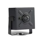 Revotech Mini Pinhole Security IP Camera, HD 3MP Small Indoor Camera 3.7 mm P2P H.265 CCTV Video Camera(I706-2 Black)