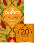 Pukka Herbal Tea (Three Ginger, Pack of 4)