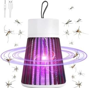 ZIYTRACK Mosquito Killing,UV LED Bug Lamp,Eco Friendly, Mosquito Killer Lamp,Eco Friendly with USB Cable,Dual Mosquito Zapper Lamp,Indoor & Outdoor Use