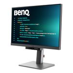 BenQ RD240Q 24.1” WQXGA Programming Monitor, 90W USB Type-C, Advanced Coding Modes, Coding HotKey, Ergonomic Design, 16:10 Special Ratio, Circadian Mode, Eye-Care Technology, Eco-Friendly Design