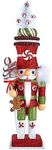 Kurt S. Adler Kurt Adler 13.5-Inch Hollywood Candy Soldier Nutcracker, Multi