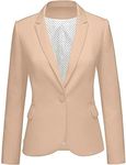 LookbookStore Womens Notched Lapel 