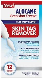 ALOCANE Precision Freeze, Skin Tag Remover, FDA-Cleared at-Home Cryotherapy Skin Tag Removal Kit with 12 Precision Tip Applicators, Helps Remove Skin Tags in As Little As 1 Treatment