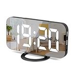 Digital Alarm Clock,6" Large LED Di