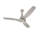 NNEX Dryft A90 1200 mm | BEE star Rated Premium Ceiling Fan | 20% Higher Air Thrust* | Airfluence™ ABS Blades For Low Noise | Adjustable Downrod | 2-Yr Warranty | Free Installation | Slate Gold