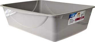 Petmate Litter Pan, Blue/Gray, Jumbo