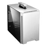 Lian Li TU150WA Aluminium Mini-ITX Case - Silver Tempered Glass Panel