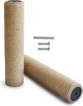 Cat Scratching Post Replacement,Cat Tree Scratch Post Refill Pole Parts,Hemp Rope Scratcher Posts for Indoor Kittens and Large Cats with Screws 11.8" Tall(Refill Pack, 30cm)