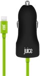 Juice 20 Watt Apple Lightning Car Charger | iPhone 14, Plus, Pro and Pro Max | iPhone 13 Models | iPhone 12 Models | iPhone 11 Models | iPhone X, XS, XR, 8, SE | iPad | AirPods, Pro