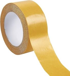 Juvale Heavy Duty Double Sided Tape for Carpet, Area Rugs, Self Adhesive for Hardwood, Tile, Indoor, and Outdoor Floors, 49 Feet