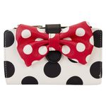 Loungefly Disney Minnie Mouse Rocks The Dots Classic Flap Wallet, Multi, Flap Wallet