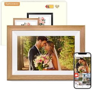 Eptusmey Digital Picture Frame| Built-in 32GB, 10.1" WiFi Digital Photo Frame with IPS Touchscreen, Send Photo/Video via Frameo App/USB/Micro SD, Wedding Anniversary Birthday Gift for Women Men
