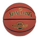 Spalding NeverFlat Elite Indoor-Outdorr Basketball 28.5"