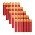 COCOSO 30 Pcs 9.5cm Red Foam Darts Refill for Nerf N-strike Elite Mega Series Blasters Toy Gun