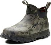 Grundens Mens Deviation 6" Ankle Boot|Durable, Waterproof, Refraction Camo Stone, M 13