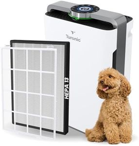 Turonic PH950 - Air Purifier And Humidifier Combo, up to 4200 Sq Ft Large Room Air Cleaner For Home, True Hepa 13 Filter, for Pet Hair, Smells, Pollen, Smoke in Office, Bedroom, Living Room, Basement