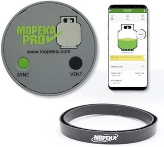 Mopeka Pro Check Bundle - 1 Pro Check Sensor and 1 Tank Halo - Wireless Propane Monitor for Your RV, BBQ Grill, and Patio Heater LPG Tanks - Monitor Propane Levels with The Free Tank Check App
